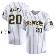 Wade Miley Youth Milwaukee Brewers White Limited Alternate Jersey