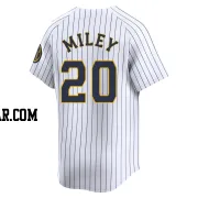 Wade Miley Youth Milwaukee Brewers White Limited Alternate Jersey