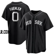 Walker Buehler Men's Boston Red Sox Black/White Replica Jersey