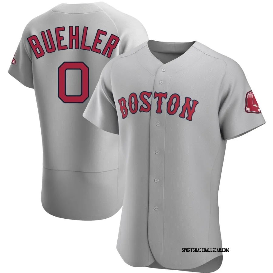 Walker Buehler Men's Boston Red Sox Gray Authentic Road Jersey