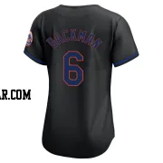 Wally Backman Women's New York Mets Black Limited Alternate Jersey