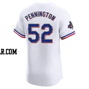 Walter Pennington Men's Texas Rangers Gold Elite White 2024 Collection Jersey