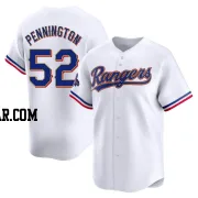 Walter Pennington Men's Texas Rangers Gold Limited White 2024 Collection Jersey