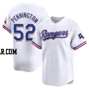 Walter Pennington Men's Texas Rangers White Limited Home Jersey