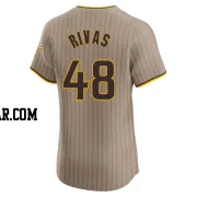 Webster Rivas Men's San Diego Padres Brown Elite Alternate Jersey