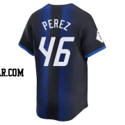 Wenceel Perez Men's Detroit Tigers Blue Limited 2024 City Connect Jersey