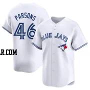 Wes Parsons Men's Toronto Blue Jays White Limited Home Jersey