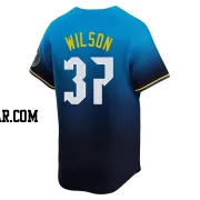 Weston Wilson Men's Philadelphia Phillies Blue Limited 2024 City Connect Jersey