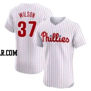 Weston Wilson Men's Philadelphia Phillies White Elite Home Jersey