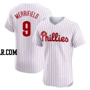 Whit Merrifield Men's Philadelphia Phillies White Elite Home Jersey