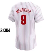 Whit Merrifield Men's Philadelphia Phillies White Elite Home Jersey