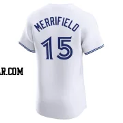 Whit Merrifield Men's Toronto Blue Jays White Elite Home Jersey