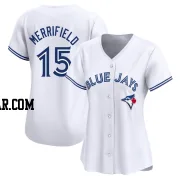 Whit Merrifield Women's Toronto Blue Jays White Limited Home Jersey