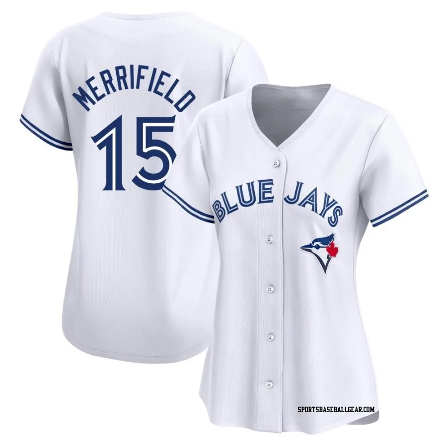 Whit Merrifield Women's Toronto Blue Jays White Limited Home Jersey