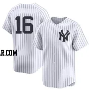 Whitey Ford Men's New York Yankees White Limited Yankee Home 2nd Jersey