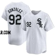 Wikelman Gonzalez Men's Chicago White Sox White Limited Home Jersey