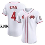 Wil Myers Men's Cincinnati Reds White Elite Home Jersey