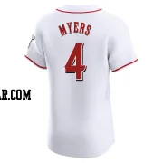 Wil Myers Men's Cincinnati Reds White Elite Home Jersey