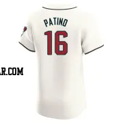 Wilderd Patino Men's Arizona Diamondbacks Cream Elite Home Jersey