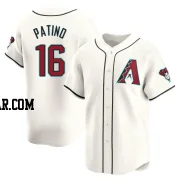 Wilderd Patino Men's Arizona Diamondbacks White Limited Home Jersey