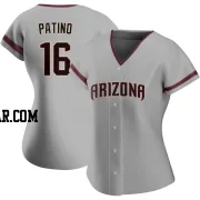 Wilderd Patino Women's Arizona Diamondbacks Gray Authentic Road Jersey