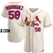 Wilking Rodriguez Men's St. Louis Cardinals Cream Authentic Alternate Jersey