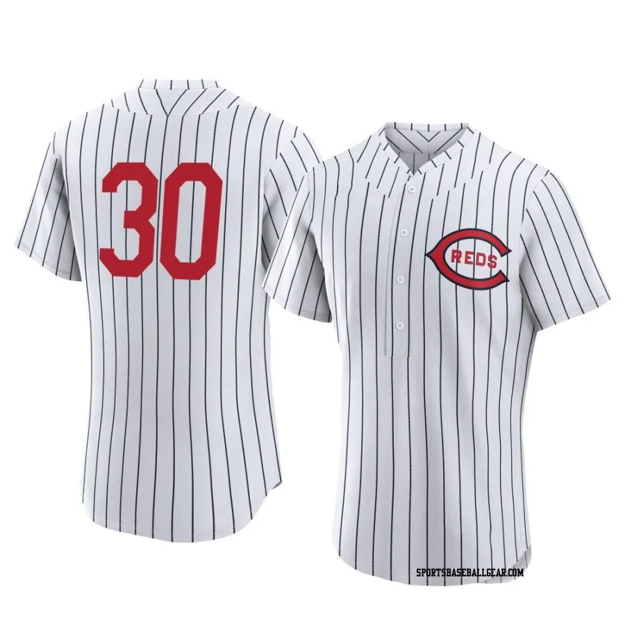 Will Benson Men's Cincinnati Reds White Authentic 2022 Field Of Dreams Jersey