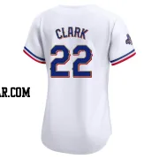 Will Clark Women's Texas Rangers Gold Limited White 2024 Collection Jersey