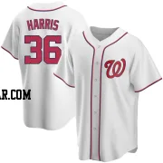 Will Harris Youth Washington Nationals White Replica Home Jersey