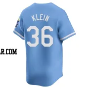 Will Klein Men's Kansas City Royals Light Blue Limited Alternate Jersey