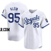 Will Klein Men's Kansas City Royals White Limited Home Jersey