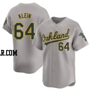 Will Klein Men's Oakland Athletics Gray Limited Away Jersey