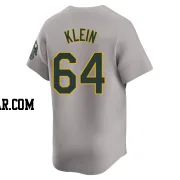 Will Klein Men's Oakland Athletics Gray Limited Away Jersey