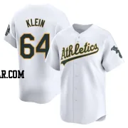 Will Klein Men's Oakland Athletics White Limited Home Jersey