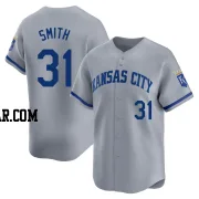 Will Smith Men's Kansas City Royals Gray Limited Away Jersey