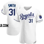 Will Smith Men's Kansas City Royals White Authentic Home Jersey