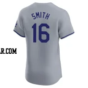 Will Smith Men's Los Angeles Dodgers Gray Elite Road Jersey