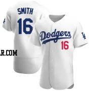 Will Smith Men's Los Angeles Dodgers White Authentic Home Jersey