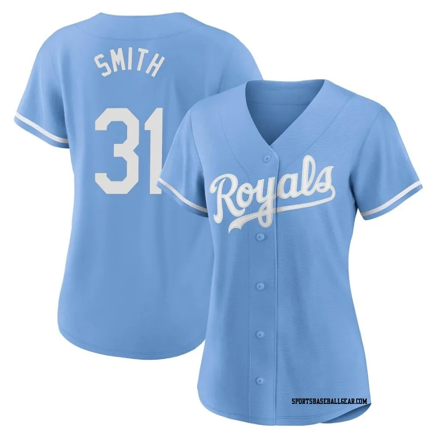 Will Smith Women's Kansas City Royals Light Blue Authentic 2022 Alternate Jersey