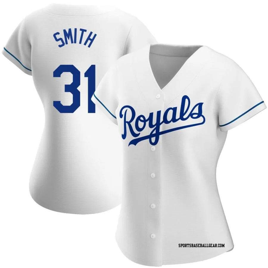 Will Smith Women's Kansas City Royals White Authentic Home Jersey