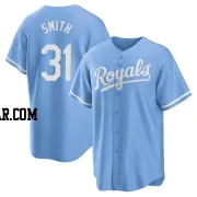 Will Smith Youth Kansas City Royals Light Blue Replica 2022 Alternate Jersey