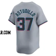 Willians Astudillo Men's Miami Marlins Gray Limited Road Jersey