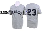 Willie Horton Men's Detroit Tigers Grey Authentic 1969 Throwback Jersey