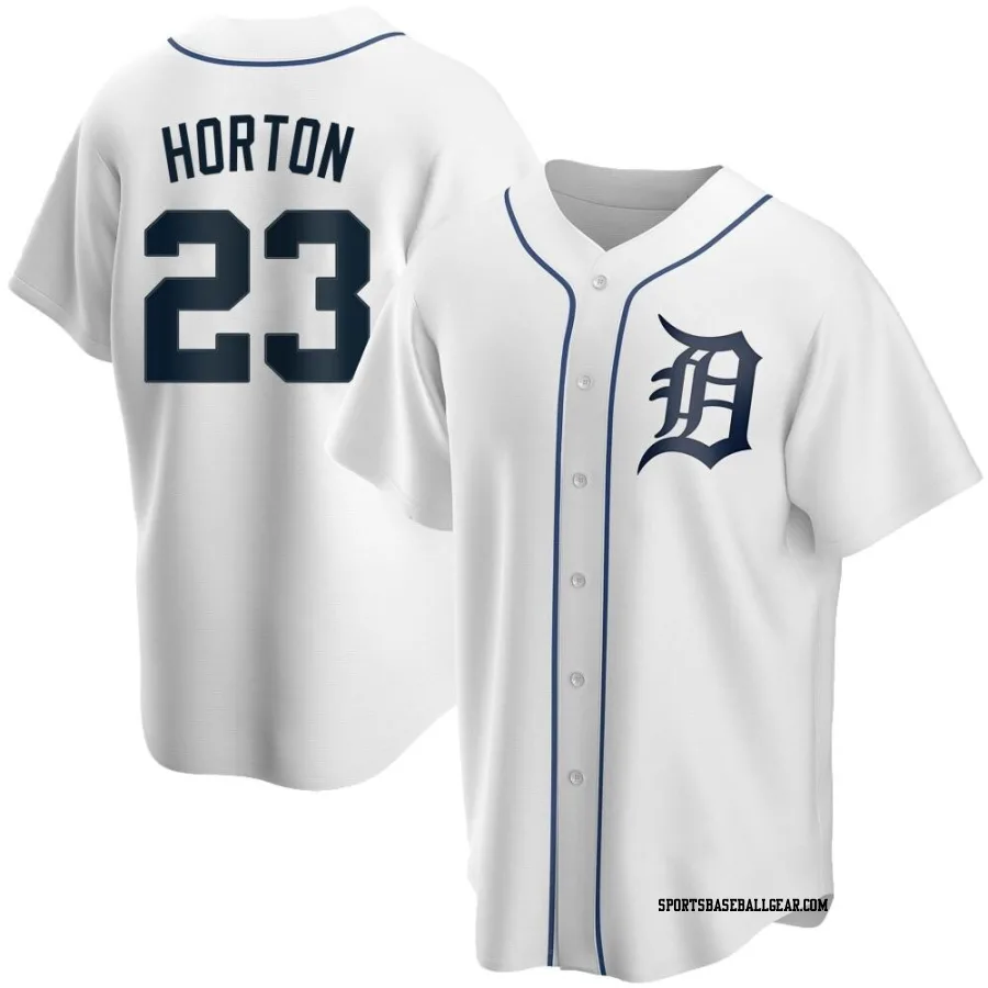 Willie Horton Men's Detroit Tigers White Replica Home Jersey