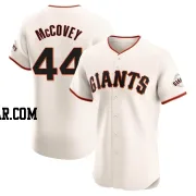 Willie McCovey Men's San Francisco Giants Cream Elite Home Jersey