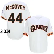 Willie McCovey Men's San Francisco Giants White Authentic 1989 Throwback Jersey