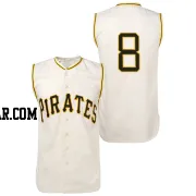 Willie Stargell Men's Pittsburgh Pirates Cream Authentic 1960 Throwback Jersey