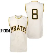 Willie Stargell Men's Pittsburgh Pirates Cream Replica 1960 Throwback Jersey