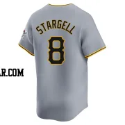 Willie Stargell Men's Pittsburgh Pirates Gray Limited Away Jersey