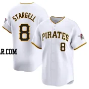 Willie Stargell Men's Pittsburgh Pirates White Limited Home Jersey